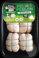 4 P'tits farcis de poulet aux légumes