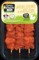3 Brochettes de Filet de Poulet paprika et cumin