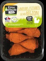 8 Pilons de poulet assaisonné au paprika