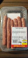 Saucisses de volaille nature