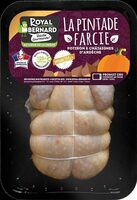 Pintade Farcie Potiron et Châtaignes de l'Ardèche