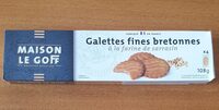 Galettes fines bretonnes à la farine de sarrasin