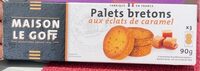 Palets Bretons aux éclats de caramel