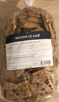 Petit beurre aux pépites de chocolat