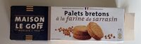Palets bretons à la farine de sarrasin