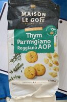 Petits sablés thym parmigiano reggiano AOP