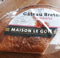 Gâteau breton fourré à la framboise
