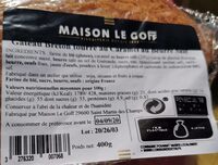 Gâteau breton caramel beurre salé