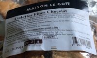 Galettes fines chocolat