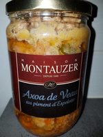 Axoa de veau au moment d'Espelette