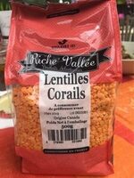 Lentilles corails