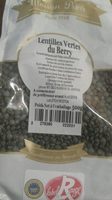 Lentilles vertes du Berry