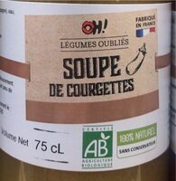 Soupe de courgette