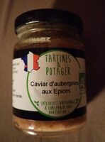 Caviar d'aubergine aux épices