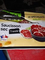 Saucisson sec tranché