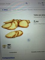 Tuiles aux amandes