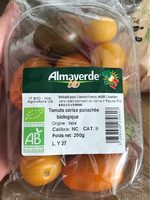 Tomate cerise panachee