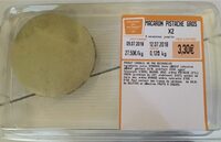 Macaron pistache gros