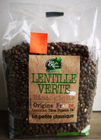 Lentille verte