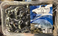 Moules vivantes prêtes à cuire