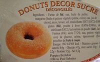 Donut sucre
