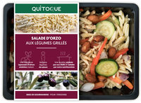 Salade d'orzo aux légumes grillés
