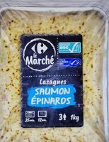 Lasagnes saumon épinard