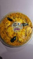 Paella au poulet et aux fruits de mer