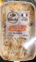 GRATIN DAUPHINOIS au jambon