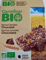 Barres cereales chocolat