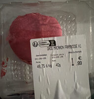Gros macaron framboise