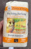 Riz long parfumé