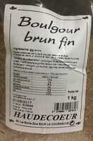 Boulgour brun fin