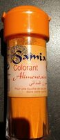Samoa colorant alimentaire