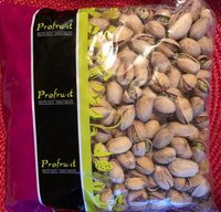 Pistaches grillées, salées