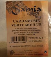 Cardamome verte en poudre