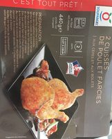 Cuisse de poulet farcies