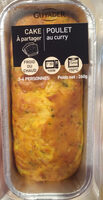 Cake au poulet et au curry
