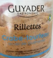Rillettes Crabe-Tourteau