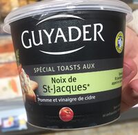 Noix de saint Jacques pomme et vinaigre