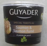 Spécial toast au Saumon & Saumon Fumé et pointe de persil