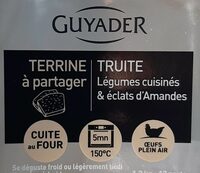 Pain de truite légumes et amandes