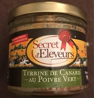 Terrine de canard au poivre vert