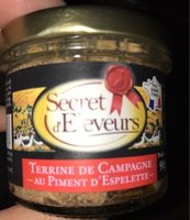 Terrine de campagne au piment d'espelette