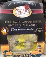 Foie gras de canard entier mi-cuit du Sud-Ouest