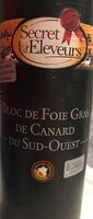 Bloc de foie gras de canard