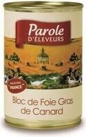 Bloc De Foie Gras De Canard 400G