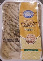 Filets d'anchois marinés