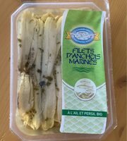 Filet d’anchois mariné à l’ail et persil