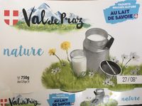 Yaourts brassé nature au lait de Savoie